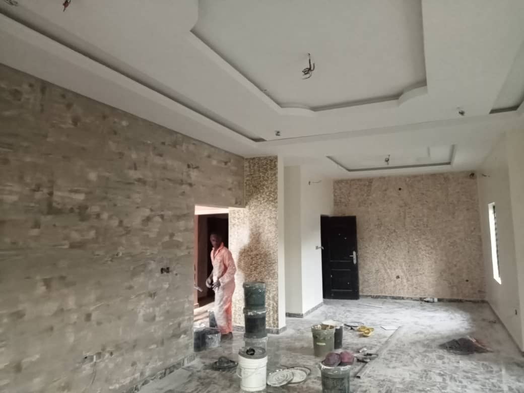 Living room Silk design finishing